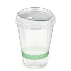 16oz Frappe Cups & Flat Lids Combo