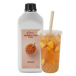 Amor Peach Bubble Tea Syrup (2L)