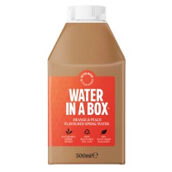 Water In A Box - Orange & Peach (12 x 500ml)