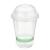 12-14oz Milkshake Cups & Domed Lids Combo - 500