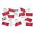 10 Inch Christmas Crackers Golden Stars - 50