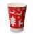 12oz Double Wall Cups - Festive Red Design (100)