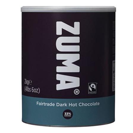 Zuma Fairtrade Dark Hot Chocolate (2kg)