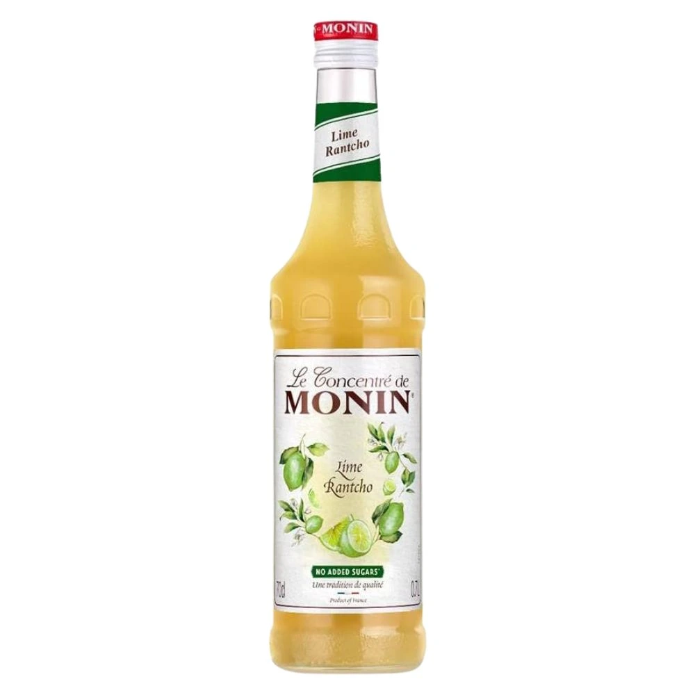 MONIN Lime Rantcho Syrup 70cl Bottle