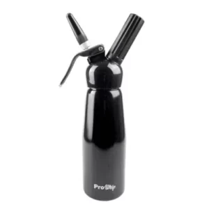 Pro Whip Whipper 1L Black With Plastic Head