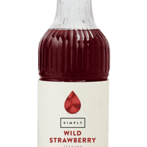 Simply Wild Strawberry Flavoured Syrup 1L