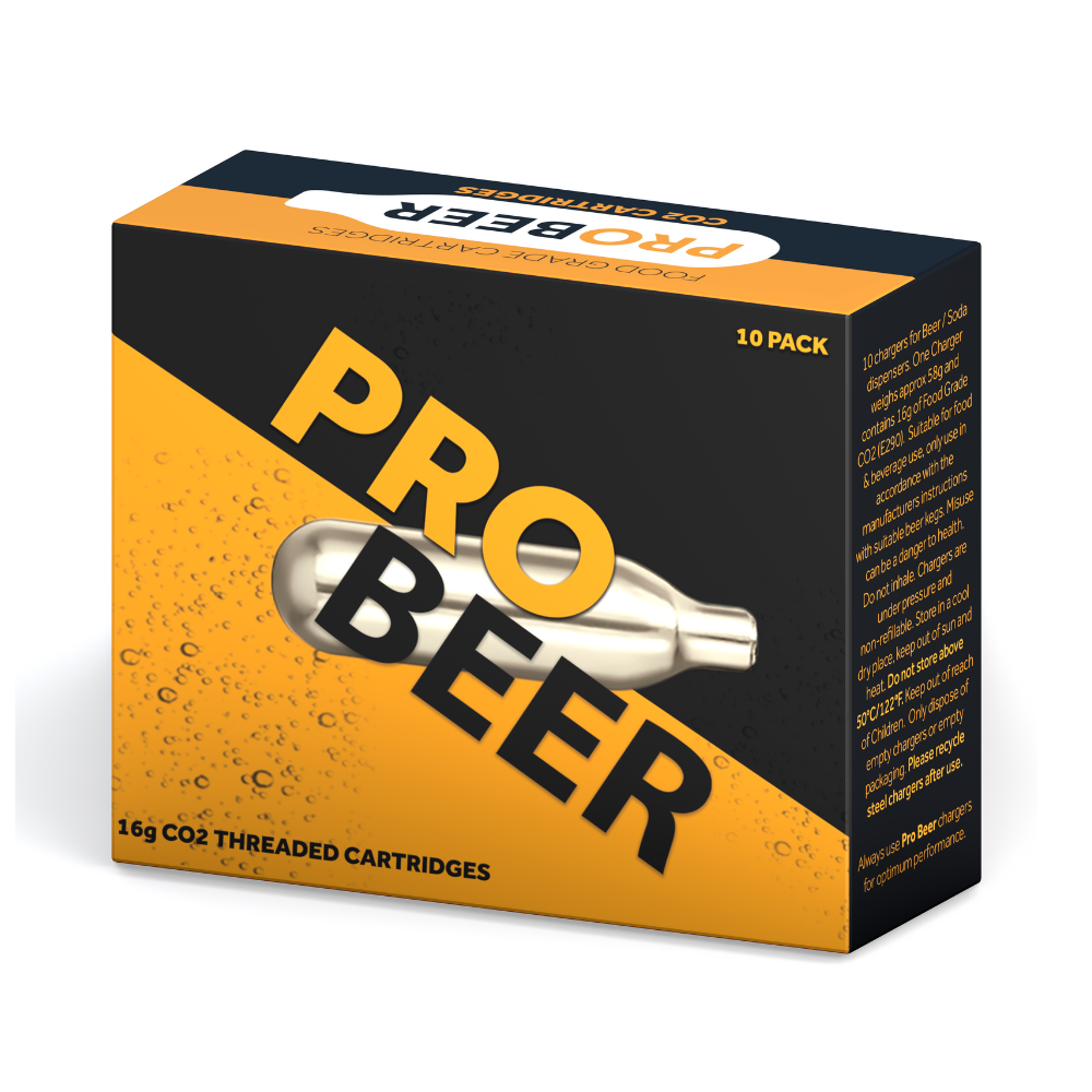 Pro Beer Threaded 16g CO2 Cartridges (100 Pack)
