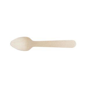 Eco Friendly Vegware Mini Wooden Spoons (2000 Pack)