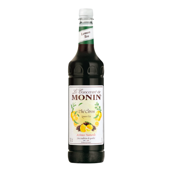 MONIN Lemon Tea Syrup 1L Bottle