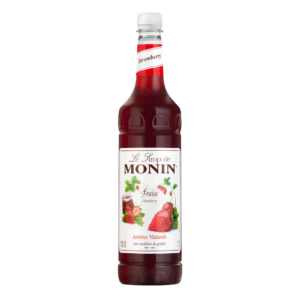 MONIN Strawberry Syrup 1L Bottle