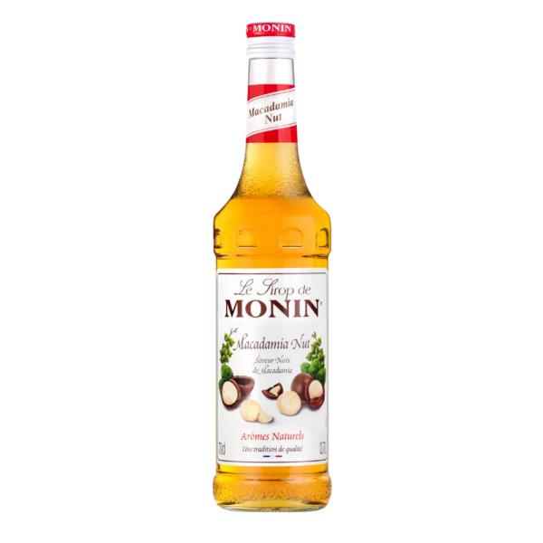 MONIN Premium Macadamia Nut Syrup 700ml Bottle