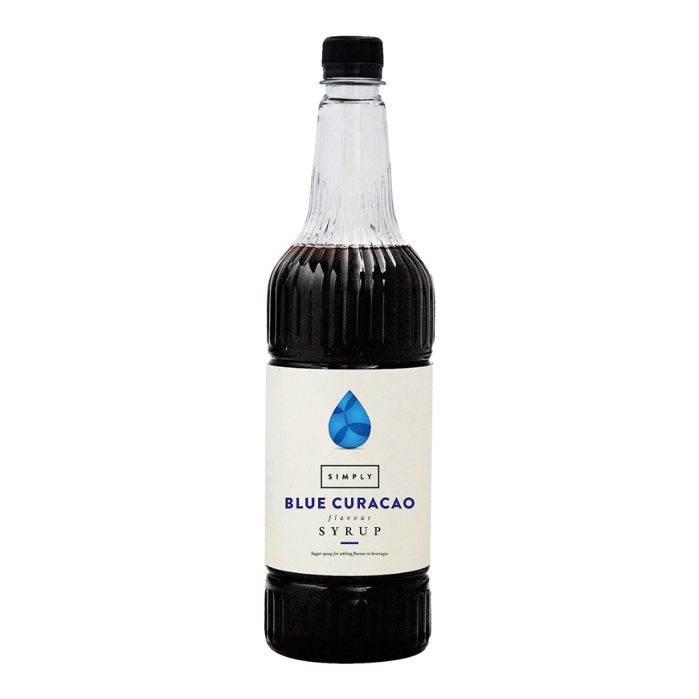 Simply Blue Curacao Flavoured Syrup 1L