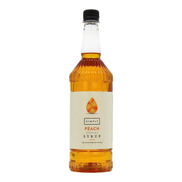 Simply Peach Flavoured Syrup 1L