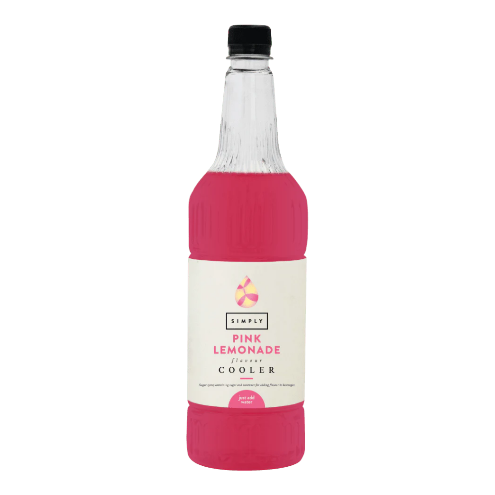 Simply Pink Lemonade Cooler Syrup 1L