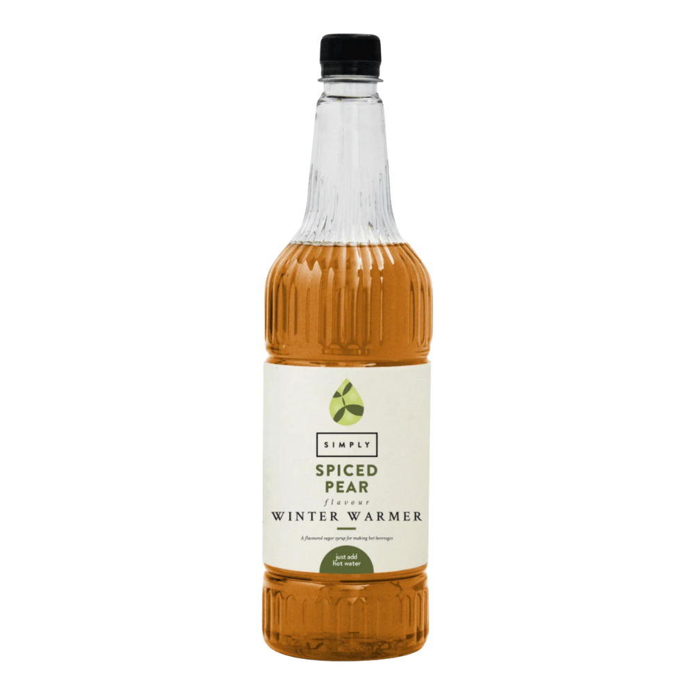 Simply Spiced Pear Winter Warmer Flavoured Syrup 1L