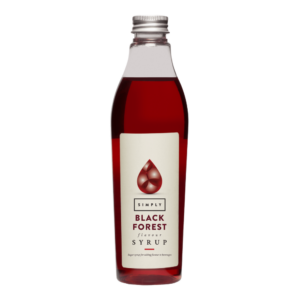 Simply Black Forest Syrup 25CL