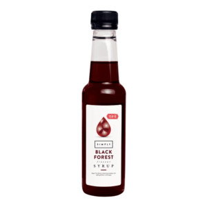 Simply Black Forest Sugar Free Syrup 25CL