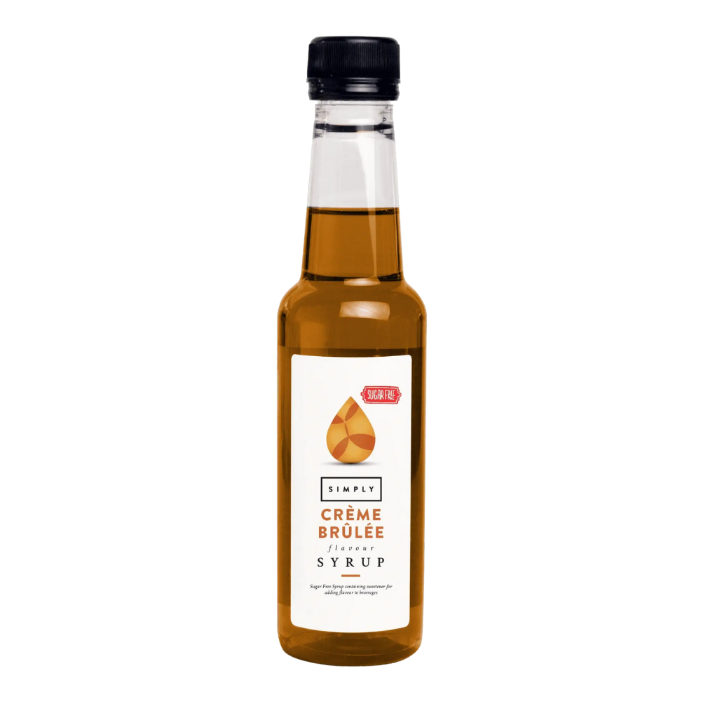 Simply Creme Brulee Sugar Free Syrup 25cl