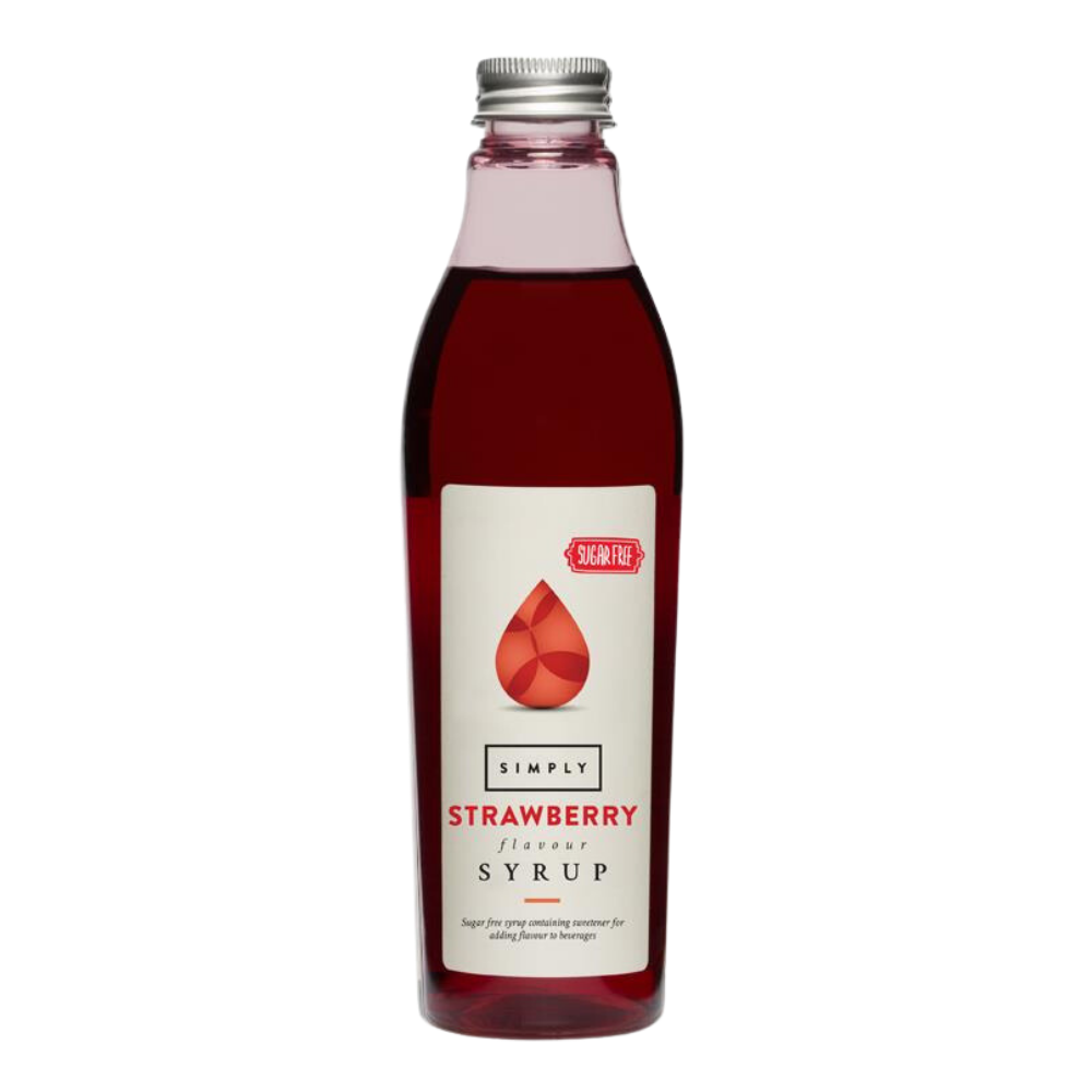 Simply Sugar Free Strawberry Flavouring Syrup 25cl