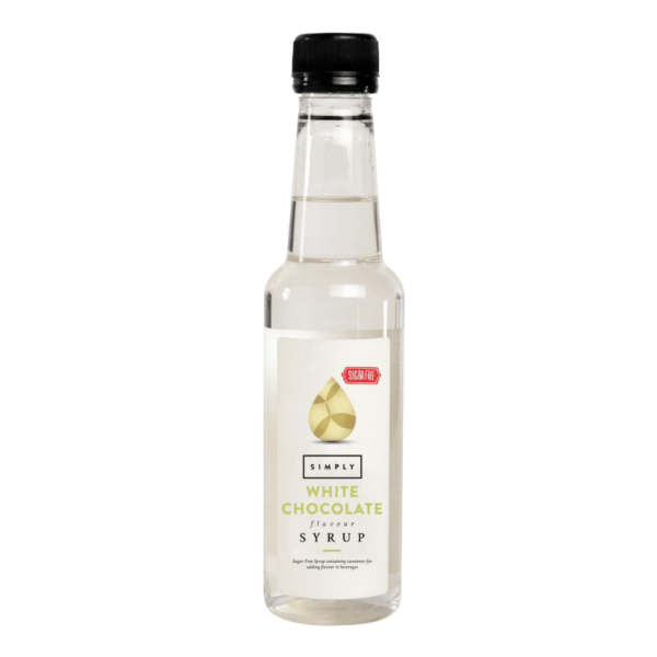 Simply White Chocolate Sugar Free Syrup 25cl