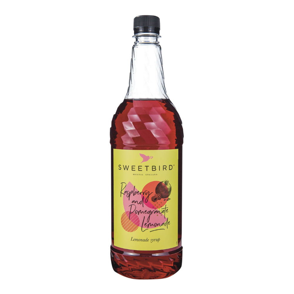 Sweetbird Raspberry and Pomegranate Lemonade Syrup 1L