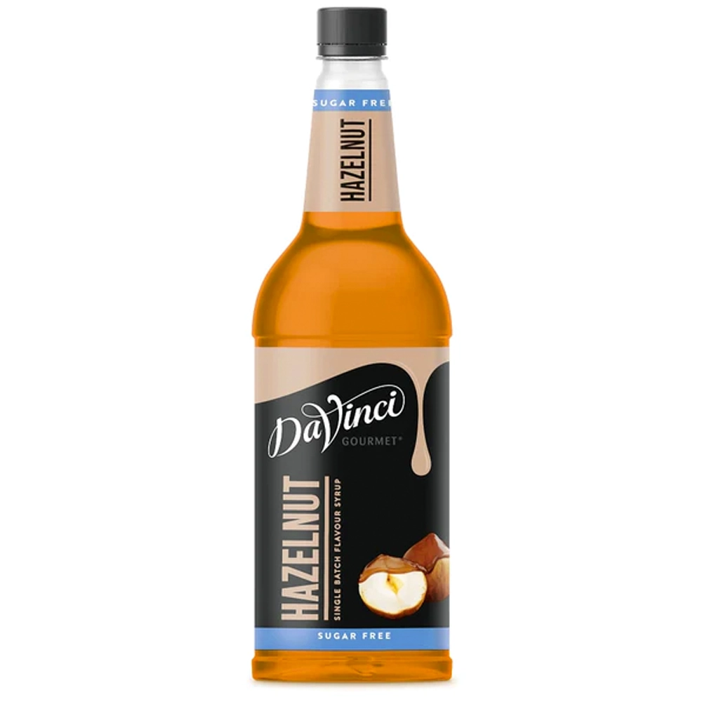 Da Vinci Sugar Free Hazelnut Syrup 1L