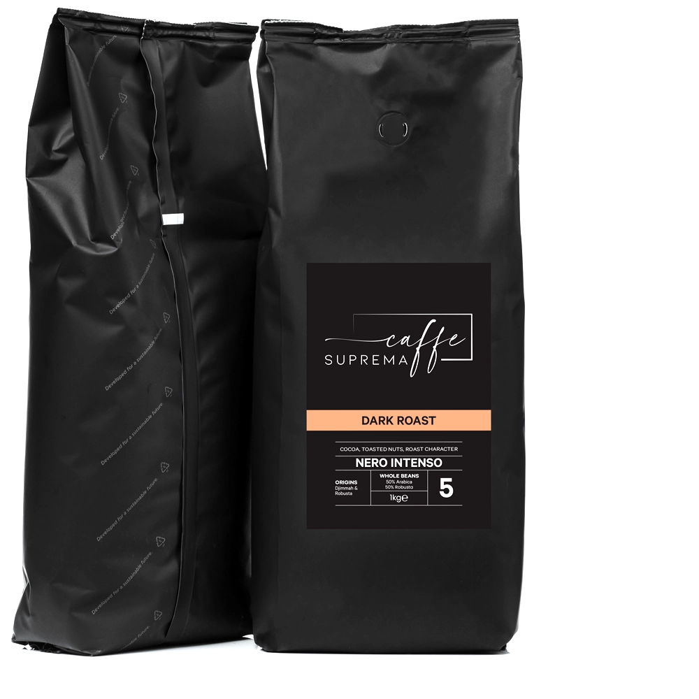 Caffe Suprema Nero Intenso 1KG Coffee Beans