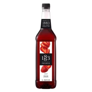 1883 Strawberry Syrup 1L (PET Bottle)
