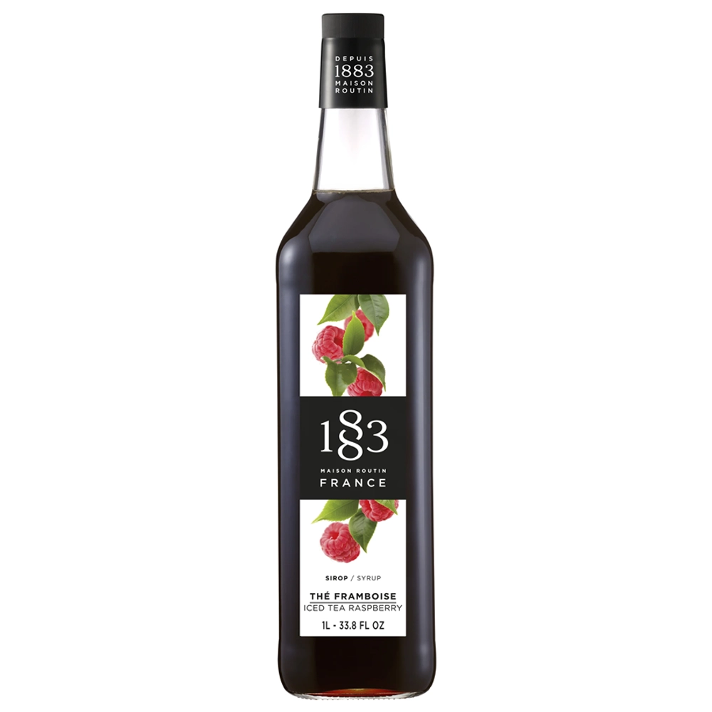 1883 Raspberry Iced Tea Syrup 1L (Glass Bottle)