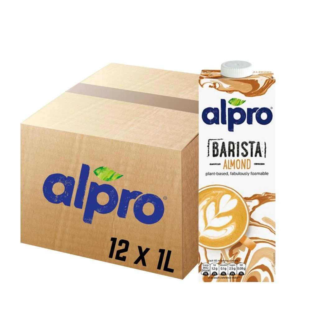 Alpro Barista Almond Milk (12 x 1 Litre)