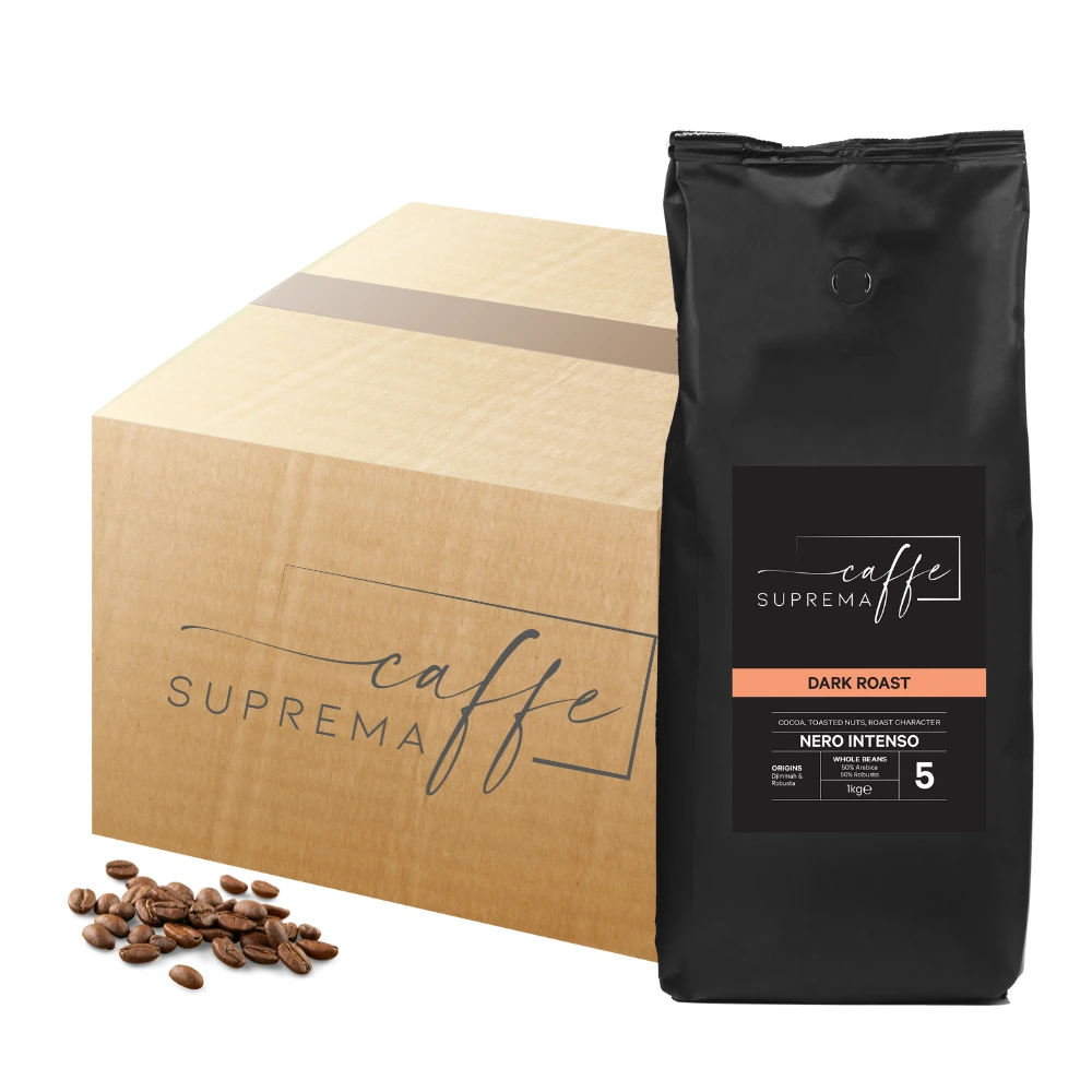 Caffe Suprema Nero Intenso Wholesale Coffee Beans (6 x 1kg)