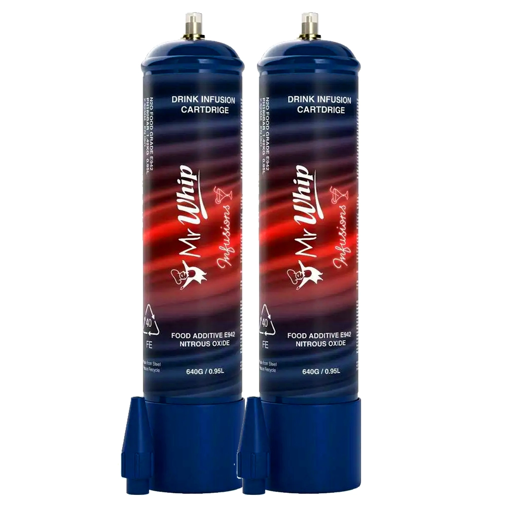 Mr Whip Infusions 640g N2O Cylinders (2)