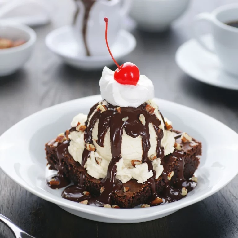 Chocolate Brownie Sundae Recipe