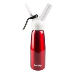 Pro Whip Classic Whipper - Red With Plastic Head 500ml