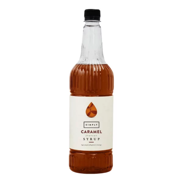 Simply Caramel Flavoured Syrup 1L