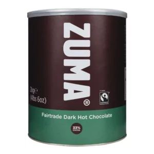 Zuma Fairtrade Dark Hot Chocolate 33% Cocoa 2KG
